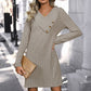 Solid-color Simple Women's Dress