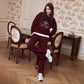 Casual Trousers Women's Sweater Suit