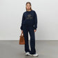 Casual Trousers Women's Sweater Suit