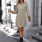 Solid-color Simple Women's Dress