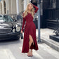 Women's High Waist Long Skirt Dress