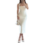 Slim Fit Backless Slimming Temperament Pure Desire Suspender Dress